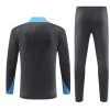 Sudadera De Entrenamiento Tottenham Hotspur Cremallera De Cuarto 2024-25 Negra - Hombre